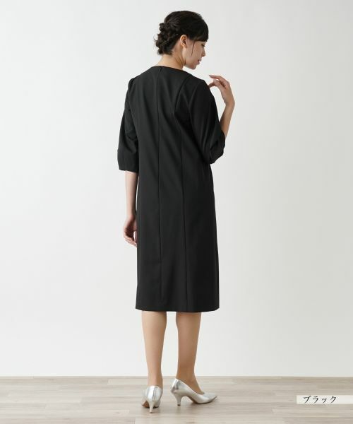 Leilian / レリアン ドレス | 洗えるワンピース【Leilian WHITE LABEL】 | 詳細3