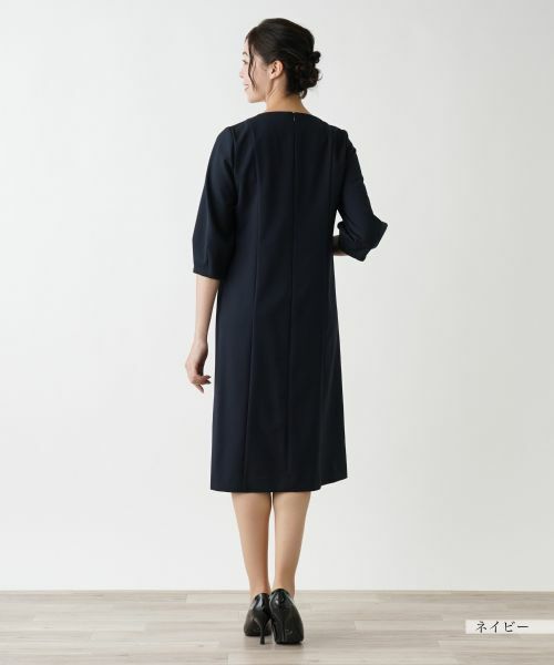 Leilian / レリアン ドレス | 洗えるワンピース【Leilian WHITE LABEL】 | 詳細7