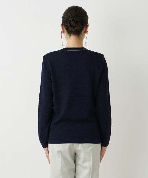 Leilian / レリアン カーディガン・ボレロ | フラワー刺繍ビジューカーディガン | 詳細11