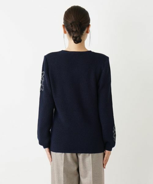 Leilian / レリアン カーディガン・ボレロ | クルーネックカーディガン | 詳細11