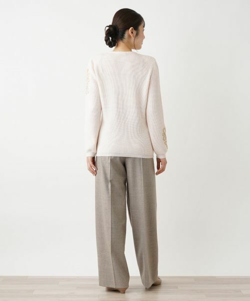 Leilian / レリアン カーディガン・ボレロ | クルーネックカーディガン | 詳細3