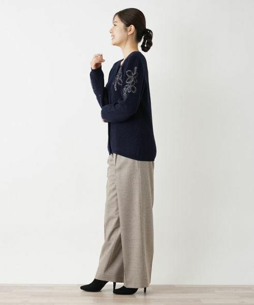 Leilian / レリアン カーディガン・ボレロ | クルーネックカーディガン | 詳細7