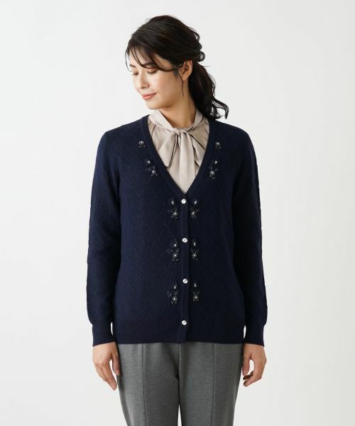 Leilian / レリアン カーディガン・ボレロ | ビジューカーディガン | 詳細9