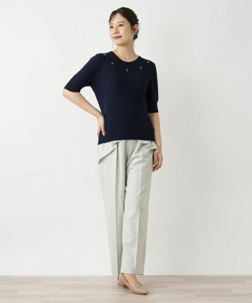 Leilian / レリアン ニット・セーター | クルーネックニット | 詳細1