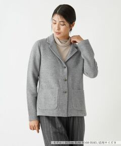 Leilian / レリアン テーラードジャケット | ニットジャケット