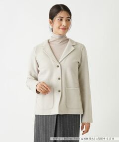 Leilian / レリアン テーラードジャケット | ニットジャケット