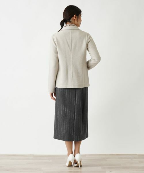 Leilian / レリアン テーラードジャケット | ニットジャケット | 詳細6