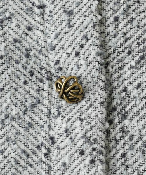 Leilian / レリアン テーラードジャケット | ノーカラージャケット【BRUNO  MANETTI 】 | 詳細16