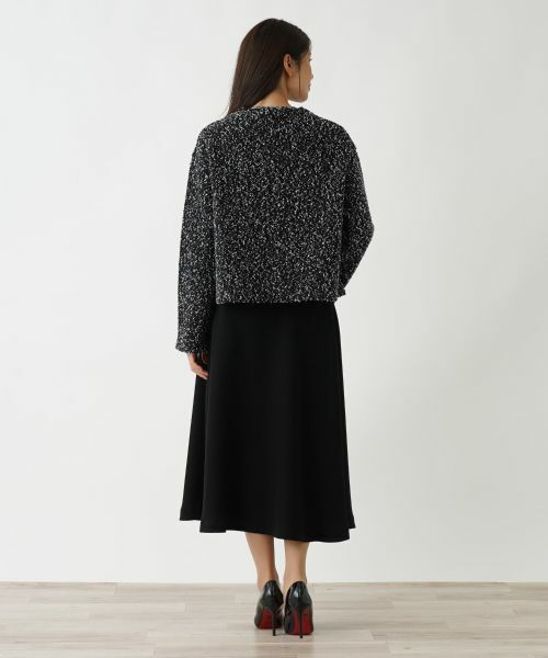 Leilian / レリアン テーラードジャケット | ノーカラージャケット【BRUNO  MANETTI 】 | 詳細3