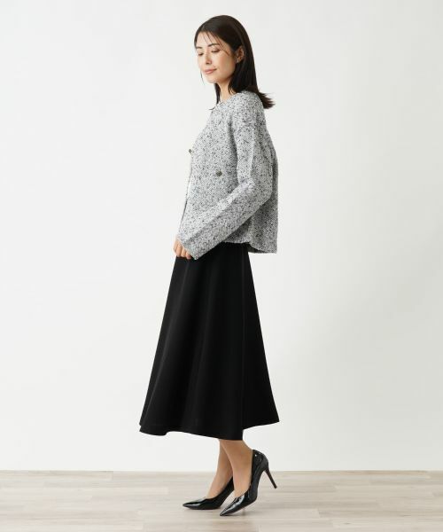 Leilian / レリアン テーラードジャケット | ノーカラージャケット【BRUNO  MANETTI 】 | 詳細5