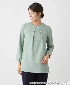 Leilian / レリアン シャツ・ブラウス | タックブラウス