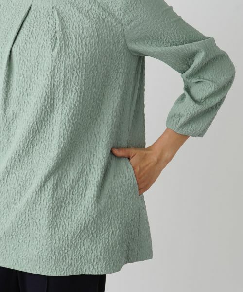 Leilian / レリアン シャツ・ブラウス | タックブラウス | 詳細10