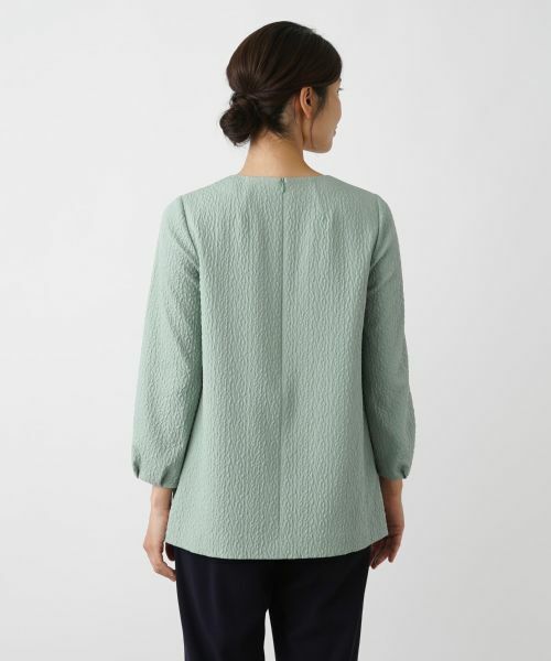 Leilian / レリアン シャツ・ブラウス | タックブラウス | 詳細6