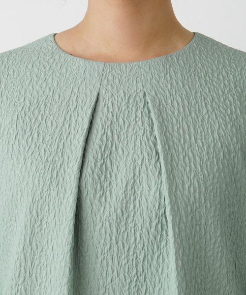 Leilian / レリアン シャツ・ブラウス | タックブラウス | 詳細7