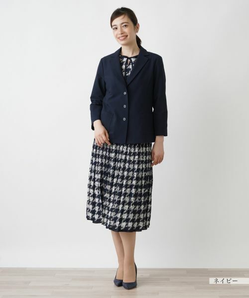 Leilian / レリアン テーラードジャケット | 洗えるブレザー【Leilian WHITE LABEL】 | 詳細13