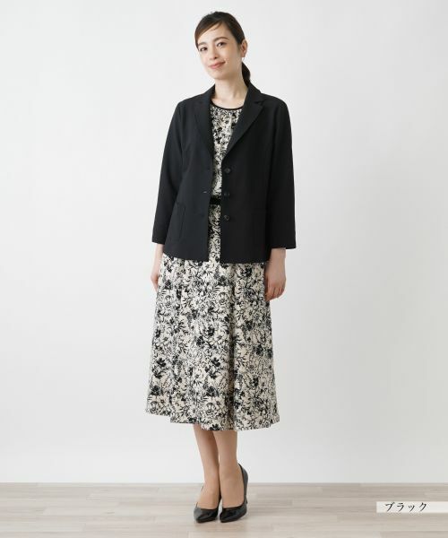 Leilian / レリアン テーラードジャケット | 洗えるブレザー【Leilian WHITE LABEL】 | 詳細17