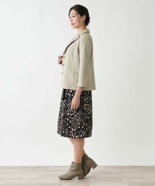 Leilian / レリアン テーラードジャケット | 洗えるブレザー【Leilian WHITE LABEL】 | 詳細2