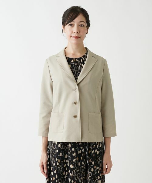Leilian / レリアン テーラードジャケット | 洗えるブレザー【Leilian WHITE LABEL】 | 詳細4