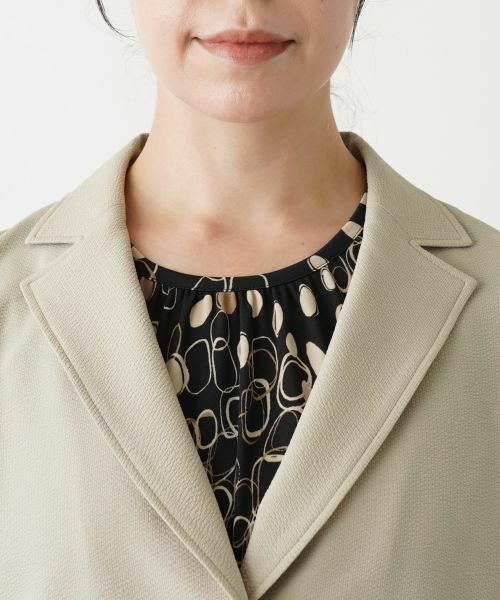 Leilian / レリアン テーラードジャケット | 洗えるブレザー【Leilian WHITE LABEL】 | 詳細7