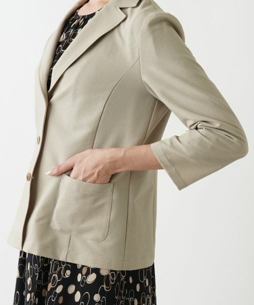 Leilian / レリアン テーラードジャケット | 洗えるブレザー【Leilian WHITE LABEL】 | 詳細9