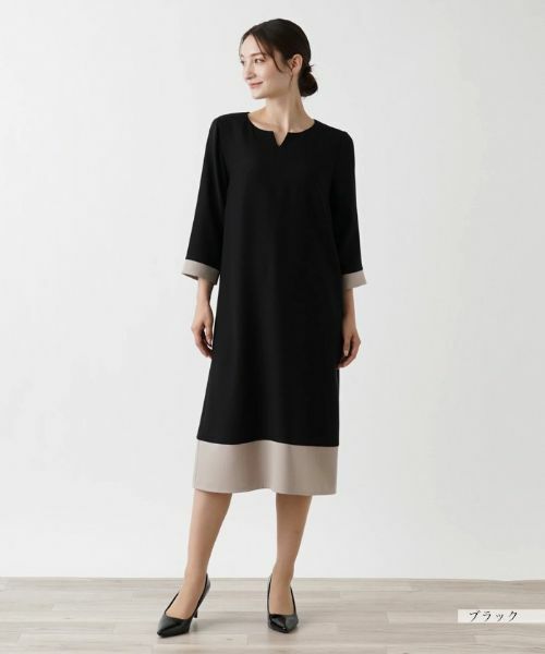 Leilian / レリアン ドレス | 洗えるワンピース【Leilian WHITE LABEL】 | 詳細1