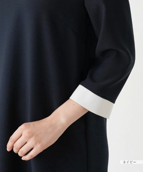 Leilian / レリアン ドレス | 洗えるワンピース【Leilian WHITE LABEL】 | 詳細13