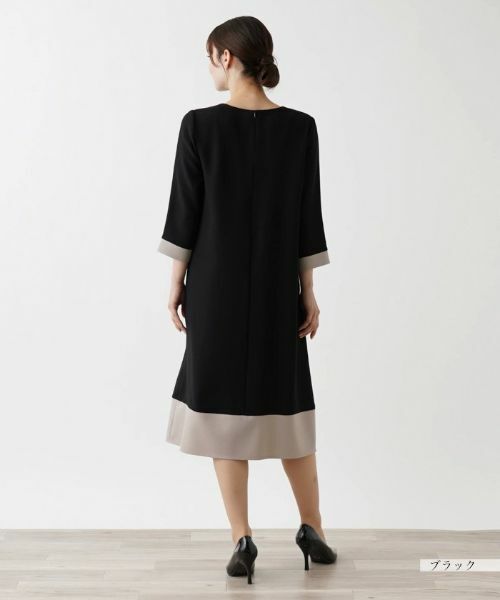 Leilian / レリアン ドレス | 洗えるワンピース【Leilian WHITE LABEL】 | 詳細3