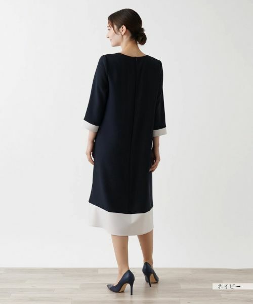 Leilian / レリアン ドレス | 洗えるワンピース【Leilian WHITE LABEL】 | 詳細6