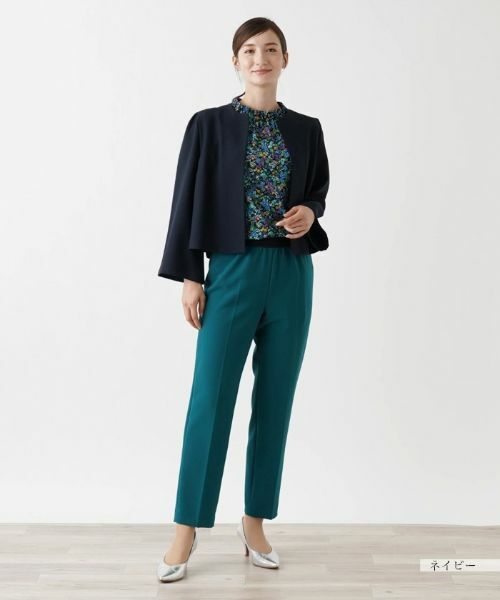 Leilian / レリアン テーラードジャケット | 洗えるジャケット【Leilian WHITE LABEL】 | 詳細4