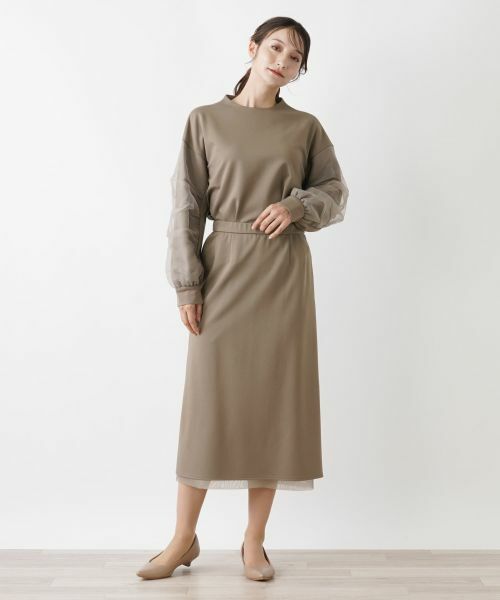 Leilian / レリアン ミニ・ひざ丈スカート | スカート | 詳細1