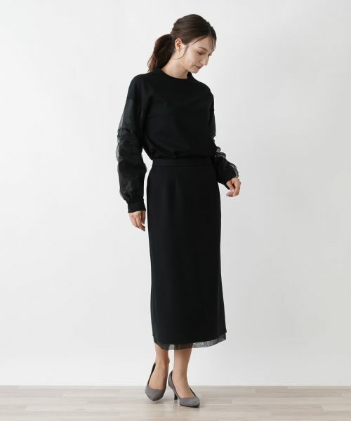 Leilian / レリアン ミニ・ひざ丈スカート | スカート | 詳細4