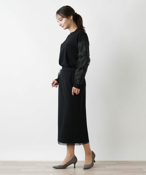 Leilian / レリアン ミニ・ひざ丈スカート | スカート | 詳細5