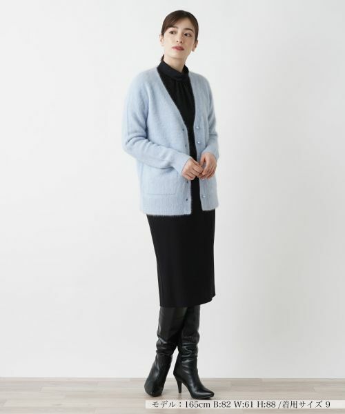 Leilian / レリアン カーディガン・ボレロ | Vネックカーディガン | 詳細1