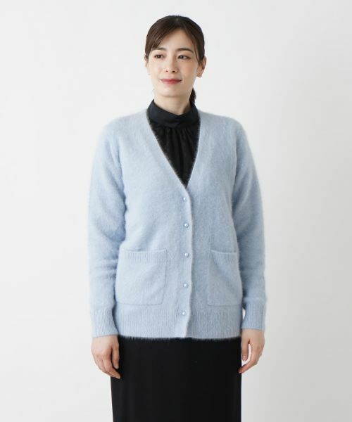 Leilian / レリアン カーディガン・ボレロ | Vネックカーディガン | 詳細4