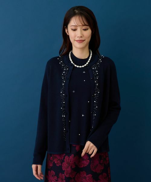Leilian / レリアン カーディガン・ボレロ | ビジューカーディガン | 詳細15