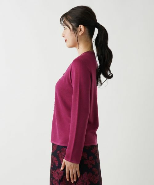 Leilian / レリアン カーディガン・ボレロ | ビジューカーディガン | 詳細24