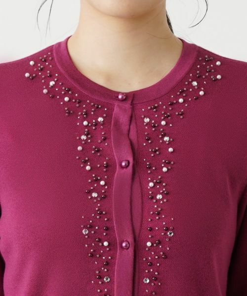 Leilian / レリアン カーディガン・ボレロ | ビジューカーディガン | 詳細26