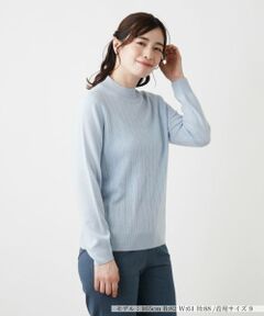 ⭐️レリアン⭐️カシミヤセーター⭐️カシミヤ100%⭐️42号⭐️ローズ⭐️美品⭐️ Leilian / レリアン ニット・セーター（条件：カシミヤ100