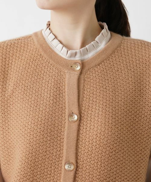 Leilian / レリアン テーラードジャケット | カシミヤクルーネックニットベスト | 詳細13