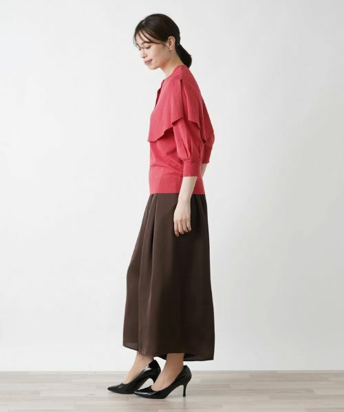 Leilian / レリアン ニット・セーター | 洗えるセーターアンサンブル【Leilian WHITE LABEL】 | 詳細5