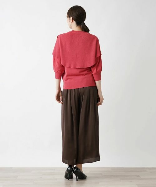 Leilian / レリアン ニット・セーター | 洗えるセーターアンサンブル【Leilian WHITE LABEL】 | 詳細6