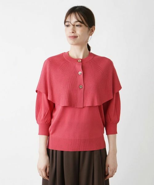 Leilian / レリアン ニット・セーター | 洗えるセーターアンサンブル【Leilian WHITE LABEL】 | 詳細9