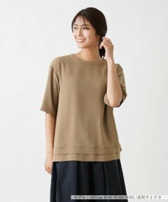 Leilian / レリアン カットソー | デザインカットソー【Leilian WHITE LABEL】