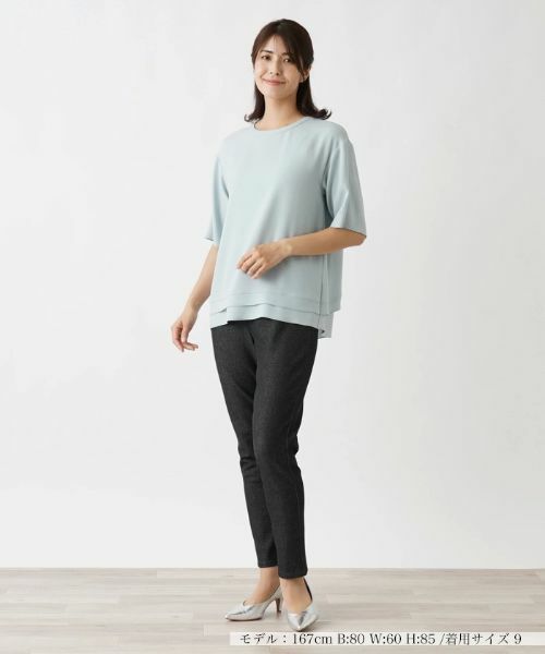 Leilian / レリアン カットソー | デザインカットソー【Leilian WHITE LABEL】 | 詳細7