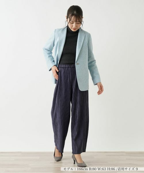 Leilian / レリアン その他パンツ | プリーツワイドパンツ | 詳細16