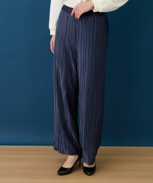 Leilian / レリアン その他パンツ | プリーツワイドパンツ | 詳細8