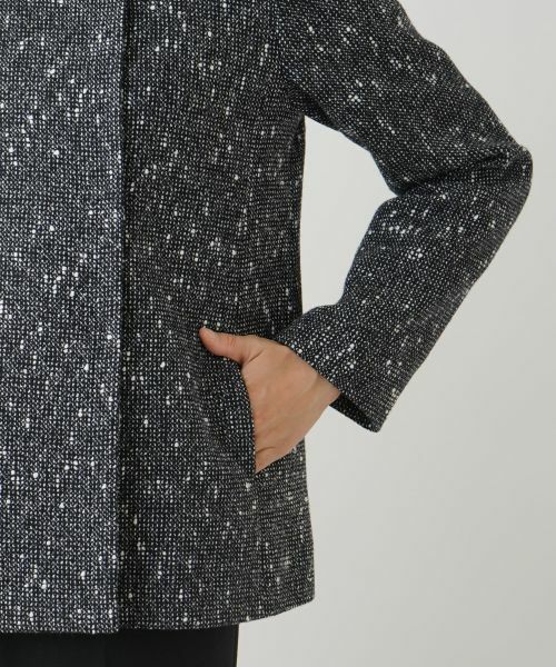 Leilian / レリアン テーラードジャケット | スタンドカラージャケット【Leilian WHITE LABEL】 | 詳細11