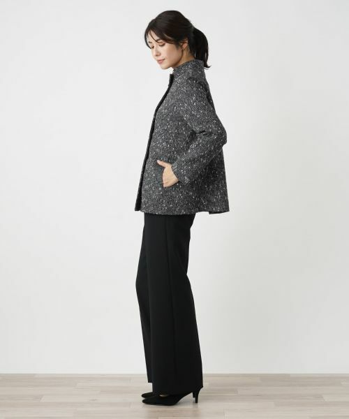 Leilian / レリアン テーラードジャケット | スタンドカラージャケット【Leilian WHITE LABEL】 | 詳細2