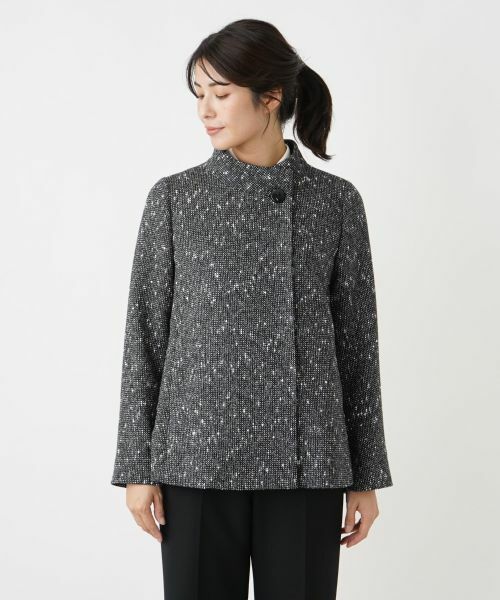 Leilian / レリアン テーラードジャケット | スタンドカラージャケット【Leilian WHITE LABEL】 | 詳細4