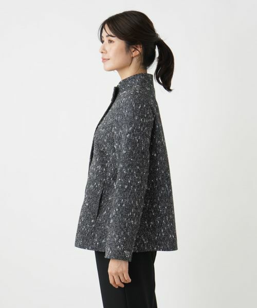 Leilian / レリアン テーラードジャケット | スタンドカラージャケット【Leilian WHITE LABEL】 | 詳細5